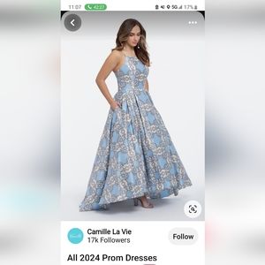 Camille la vie Prom Dress Size 14w